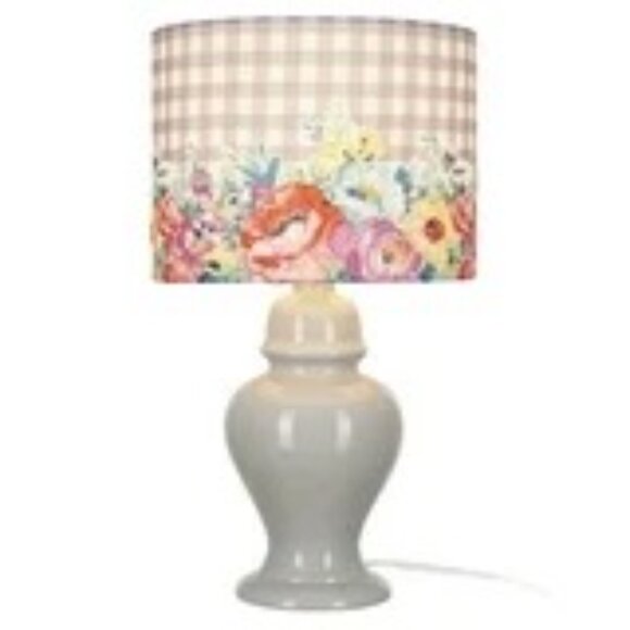 The Pioneer Woman Sweet Romance Table Lamp, Grey Finish - Picture 2 of 3